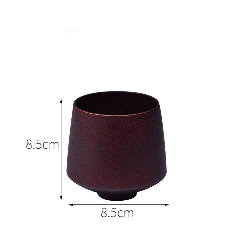 EcoNest Kitchen Anti-Scald Wooden Tea Cup Goblet – Eco-Friendly Minimalist Drinking Cup