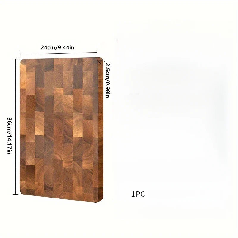 EcoNest Kitchen Acacia Wooden Cutting Board: Butcher block for meat, cheese, bread, vegetables, and fruits, ideal for charcuterie and food prep.