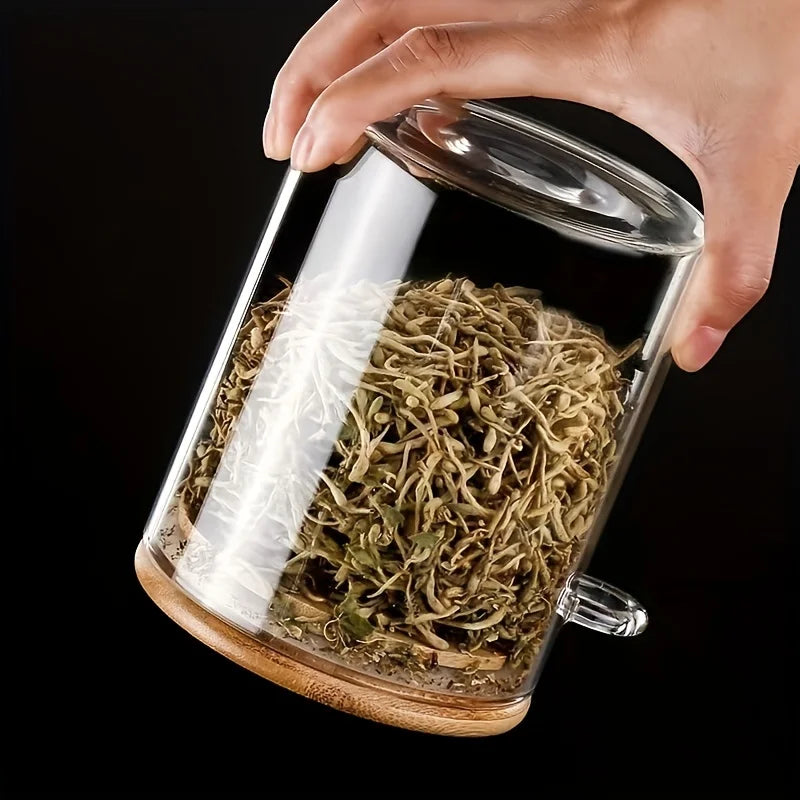 EcoNest Kitchen’s 18oz Airtight Glass Jars are a blend of functionality and style, perfect for storing a variety of small foods. With bamboo lids ensuring freshness and built-in spoons for convenience, these jars make kitchen organization effortless and eco-friendly.