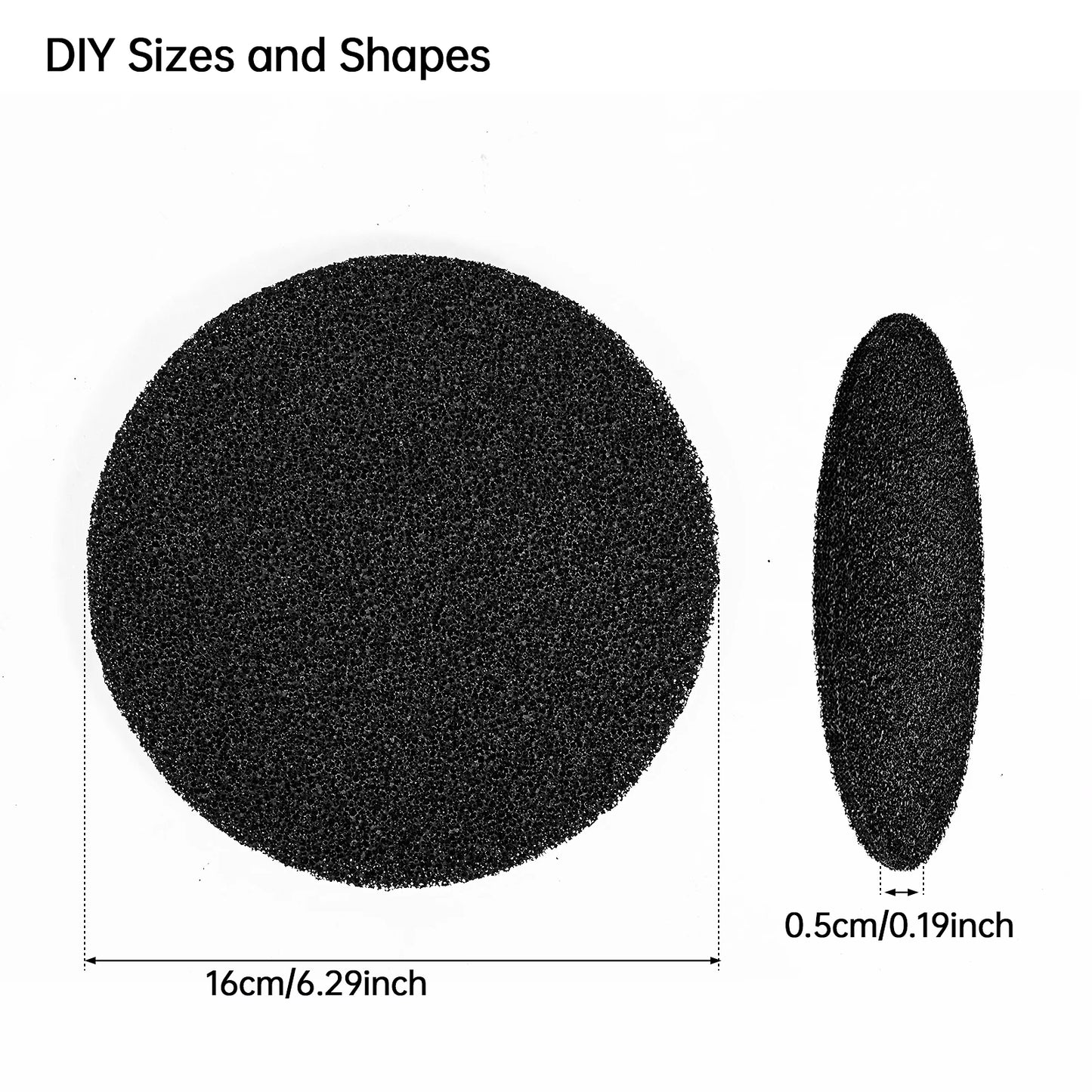 EcoNest Kitchen Activated Charcoal Compost Bin Filters – 12 Pieces