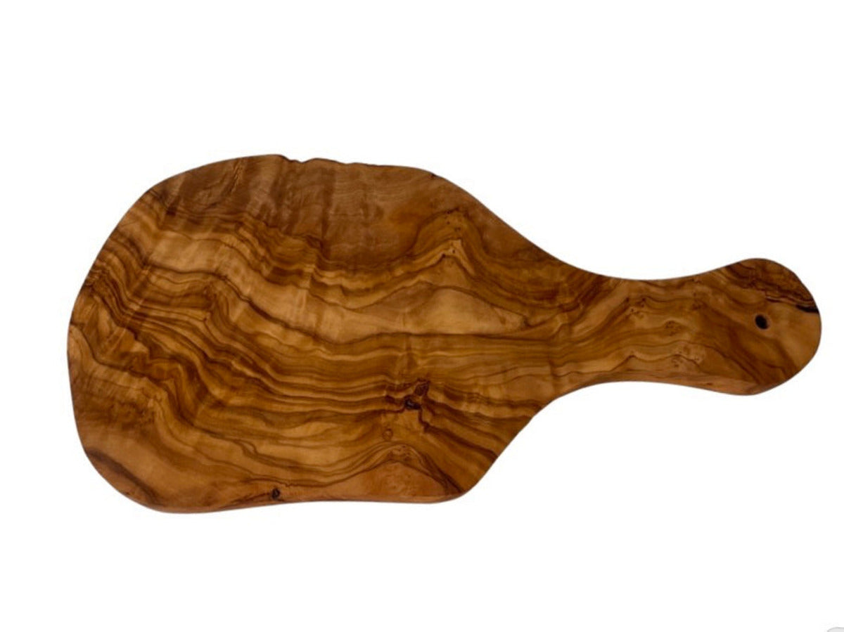 Mediterranean Olive Wood Collection - Handcrafted Mortar & Pestle, Multi-Purpose Bowl, and Cutting Board Set, Sustainable Kitchen Accessories
