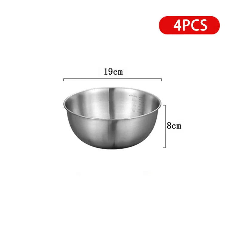 EcoNest Kitchen Stainless Steel Multipurpose Bowls Set