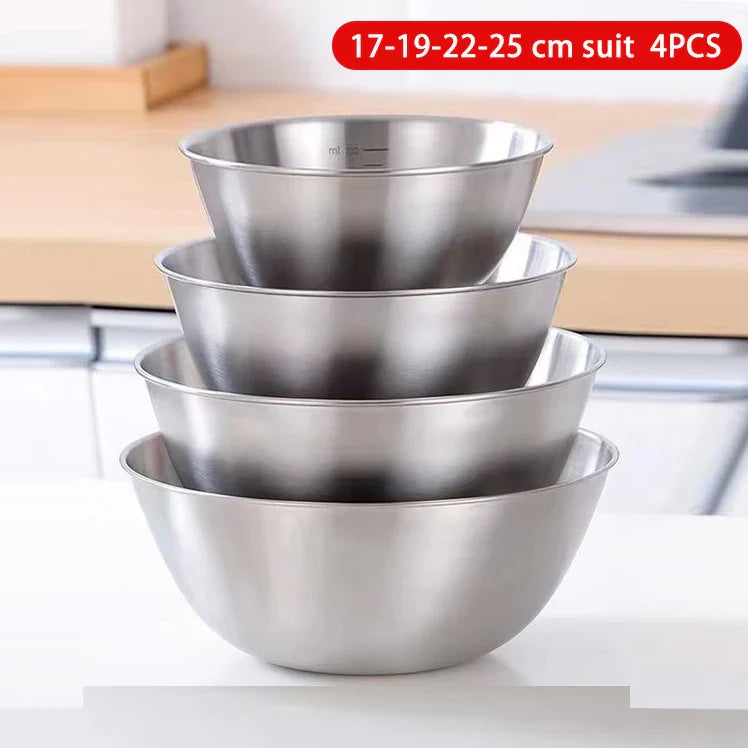 EcoNest Kitchen Stainless Steel Multipurpose Bowls Set