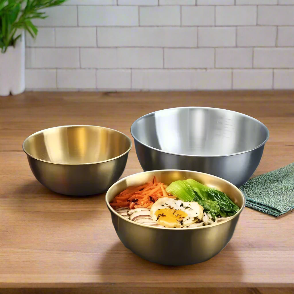 EcoNest Kitchen Stainless Steel Multipurpose Bowls Set