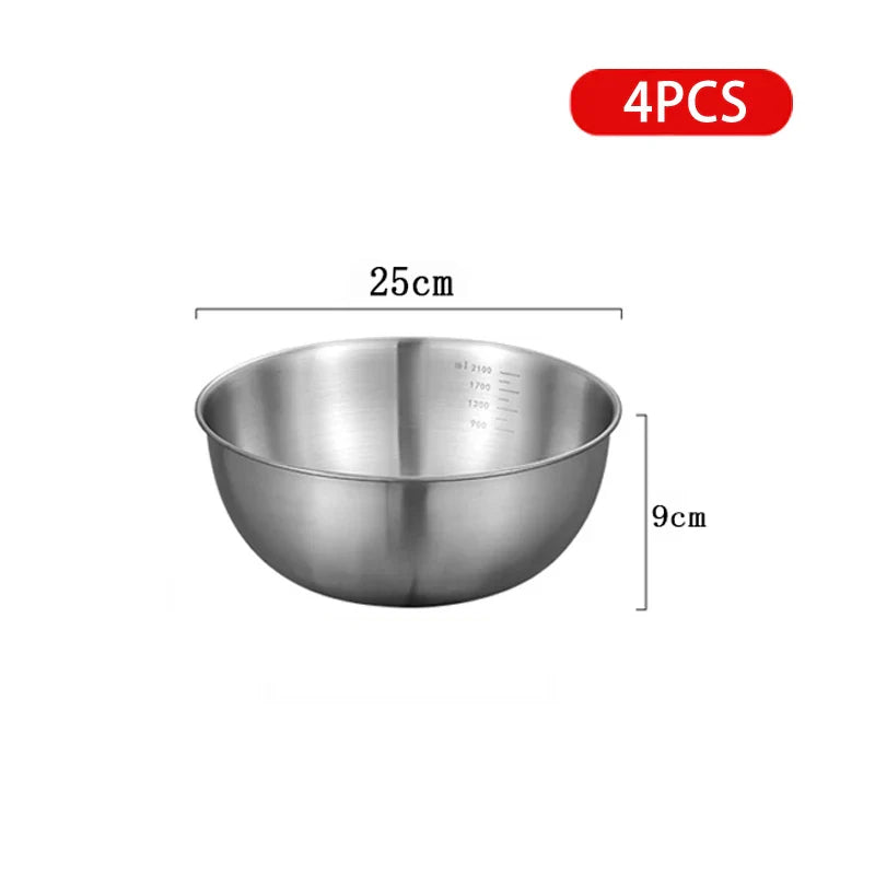 EcoNest Kitchen Stainless Steel Multipurpose Bowls Set