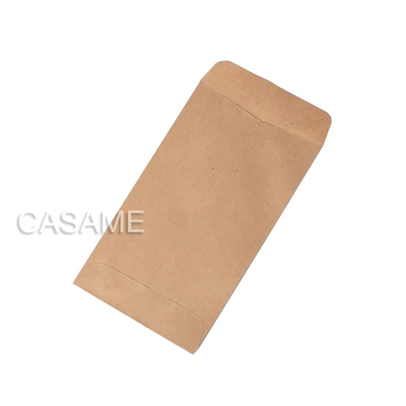 Brown paper bag with 'CASAME' branding on a white background