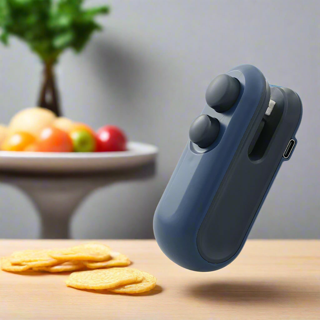 Mini USB rechargeable handheld heat sealer sealing chip bag