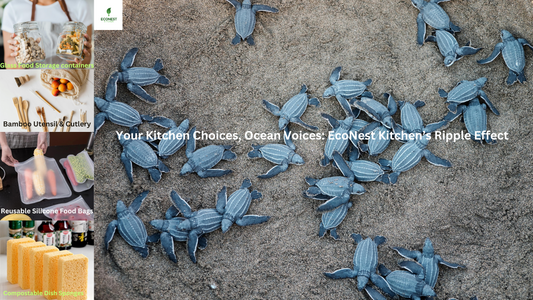 Eco-friendly kitchen products and their positive impact on marine ecosystems