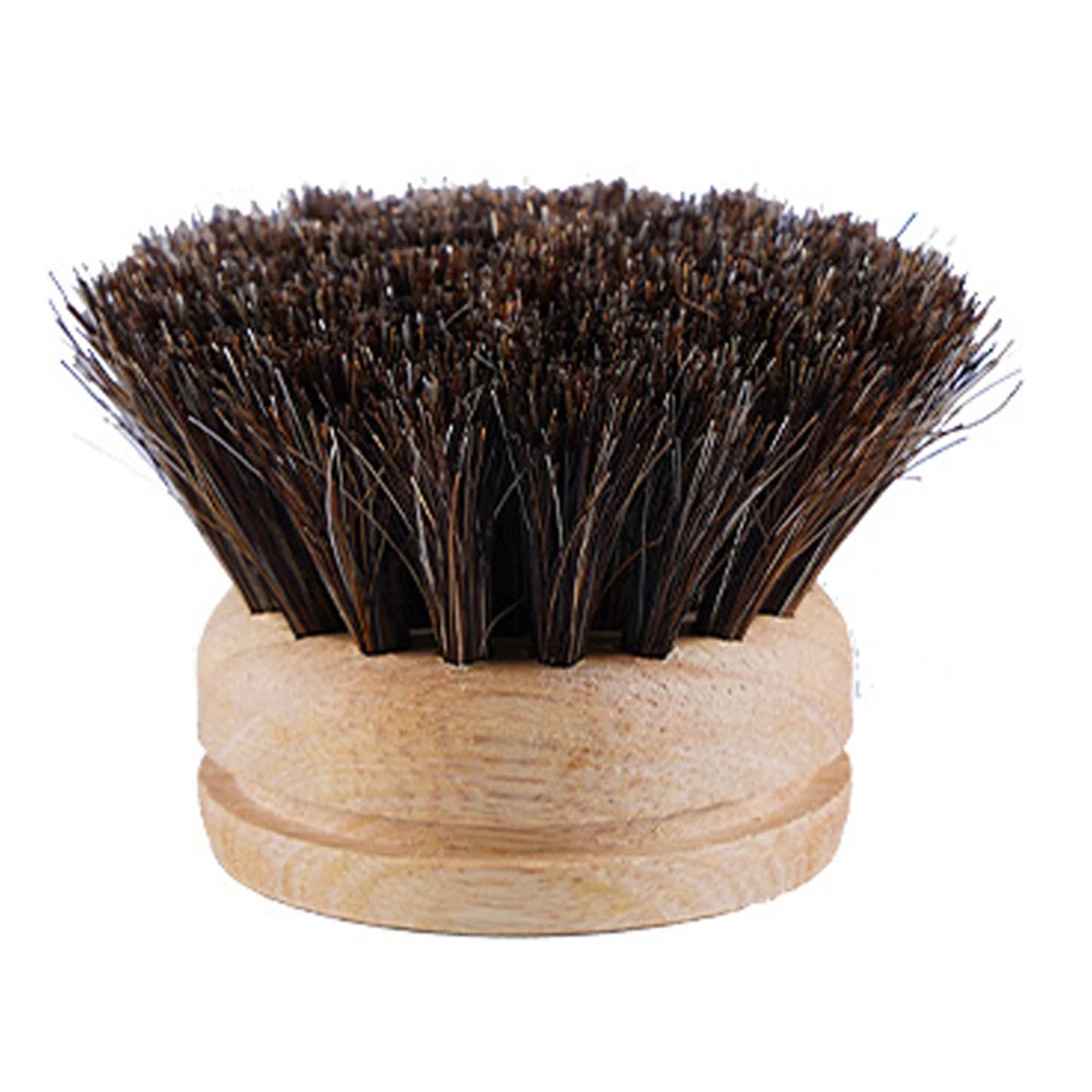EcoNest Kitchen replaceable dish brush with a wooden handle, perfect for effective kitchen cleaning and stain removal.