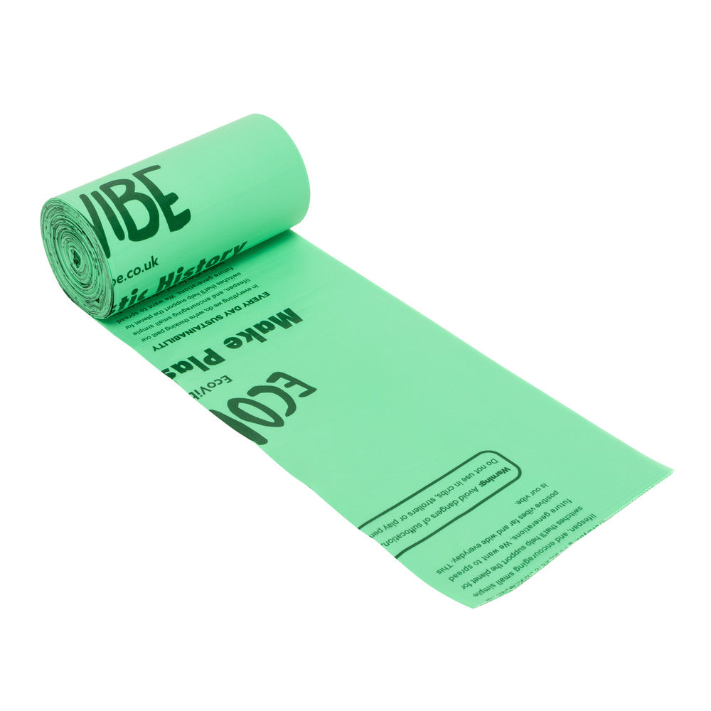 25 Biodegradable Bin Bags - 50 Litre