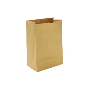 SOMI KB14LB, Bag Paper Kraft 14 lb, 7.75"x4.75"x14.75",  19LBS, BROWN, 500 PER PACK-0
