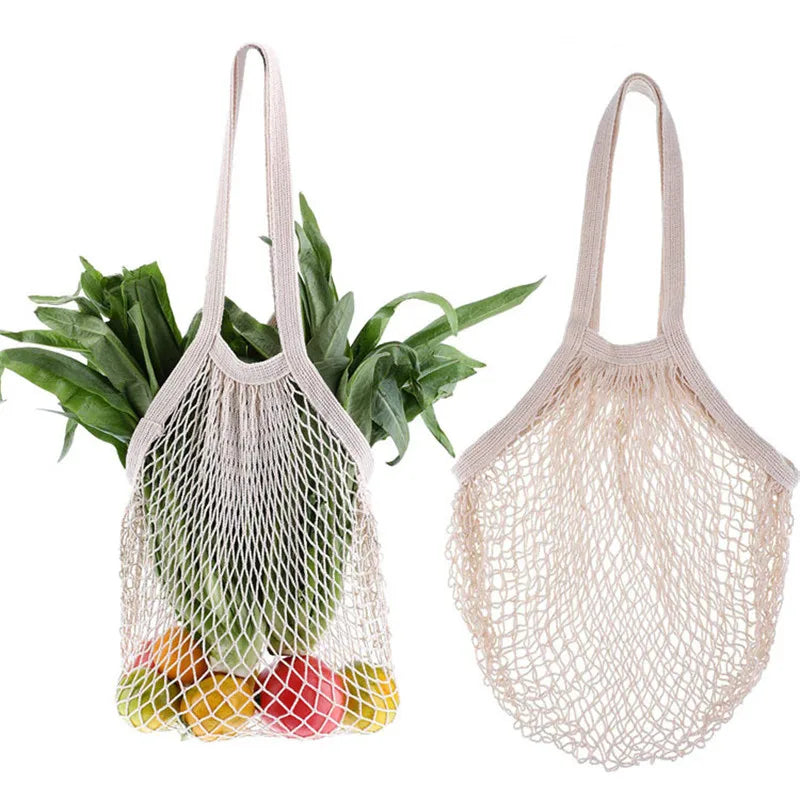 EcoNest Reusable Cotton Mesh Produce Bags for Fruits and Vegetables