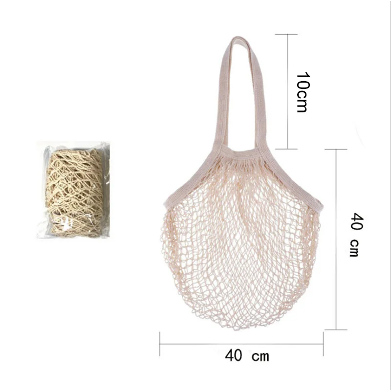 EcoNest Reusable Cotton Mesh Produce Bags for Fruits and Vegetables