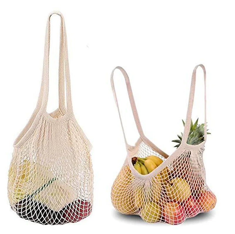 EcoNest Reusable Cotton Mesh Produce Bags for Fruits and Vegetables