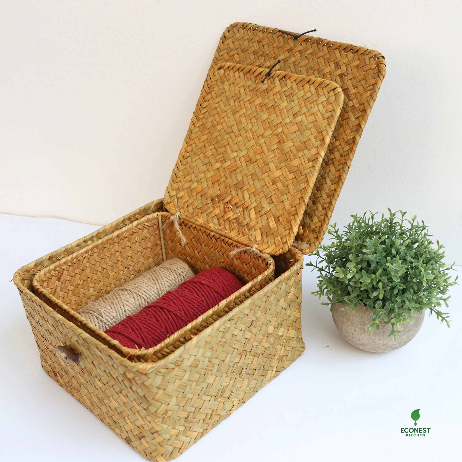 econest-kitchen-seagrass-wicker-storage-baskets-set-of-4