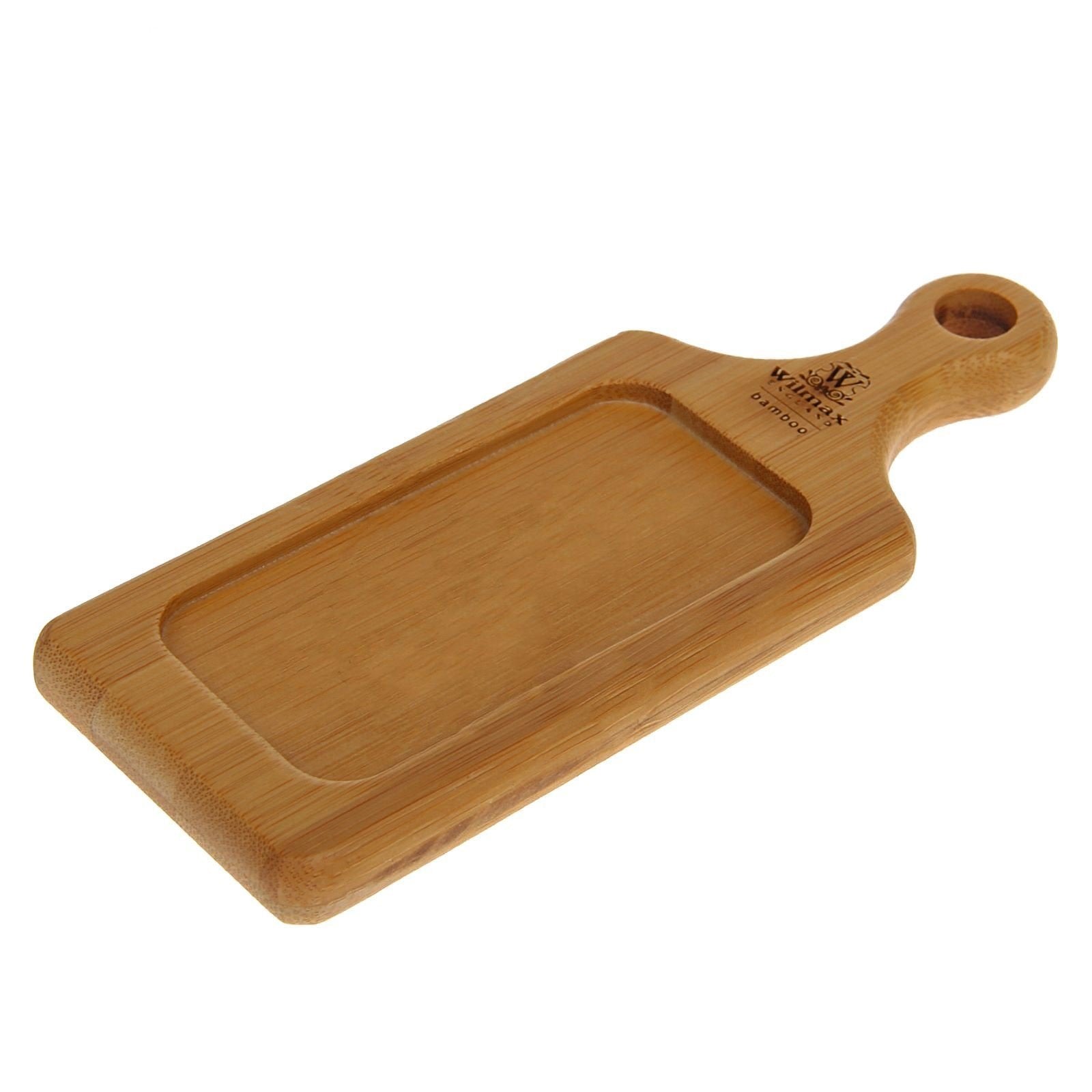 WILMAX bamboo serving trays are all about quality, style and atmosphere They are perfectly sized for serving sides and appetizers, Made of lovely, durable, organic bamboo wood, eco-friendly, beautiful texture, well balanced, heatproof, and waterproof.