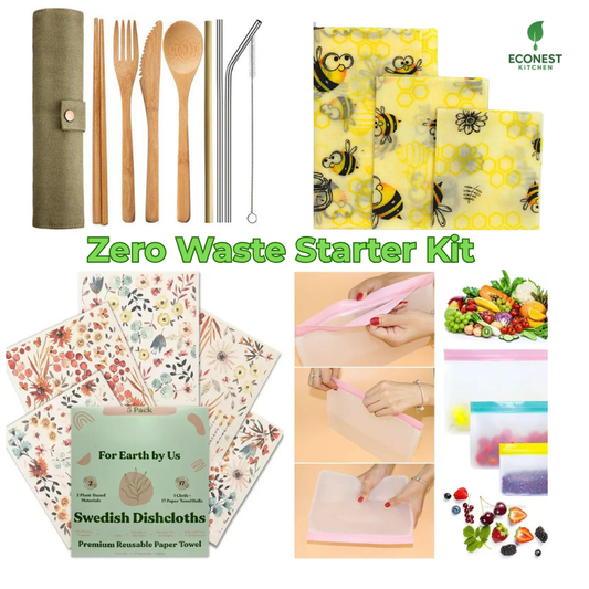 Zero-Waste Starter Kit | Eco-Friendly Kitchen Essentials