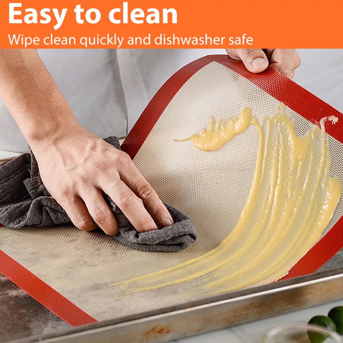 Cippes Silicone Baking Mats for Non-Stick Baking