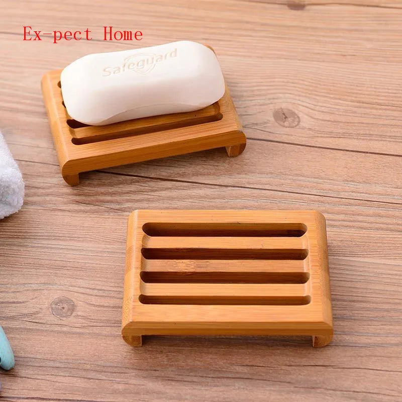 EcoNest Kitchen natural bamboo soap dish, Japanese-style holder