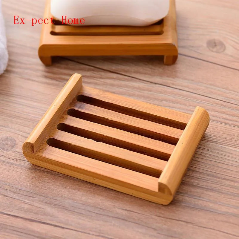 EcoNest Kitchen natural bamboo soap dish, Japanese-style holder