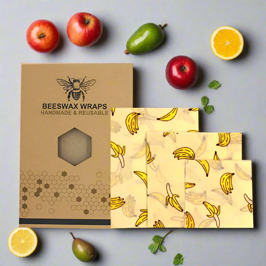 EcoNest Kitchen Beeswax Food Wrap for Sustainable Food Storage