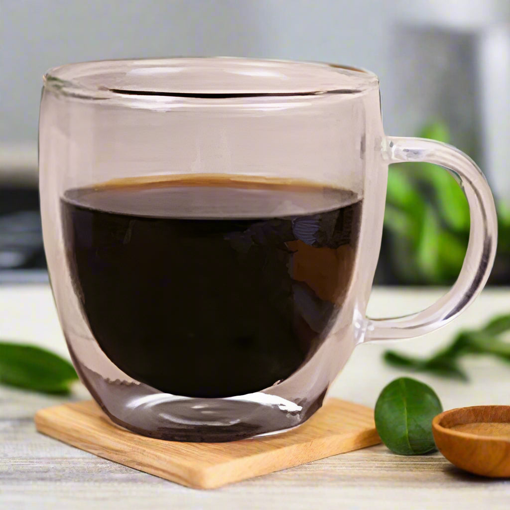 EcoNest Kitchen Double Insulation Glass Coffee Mug