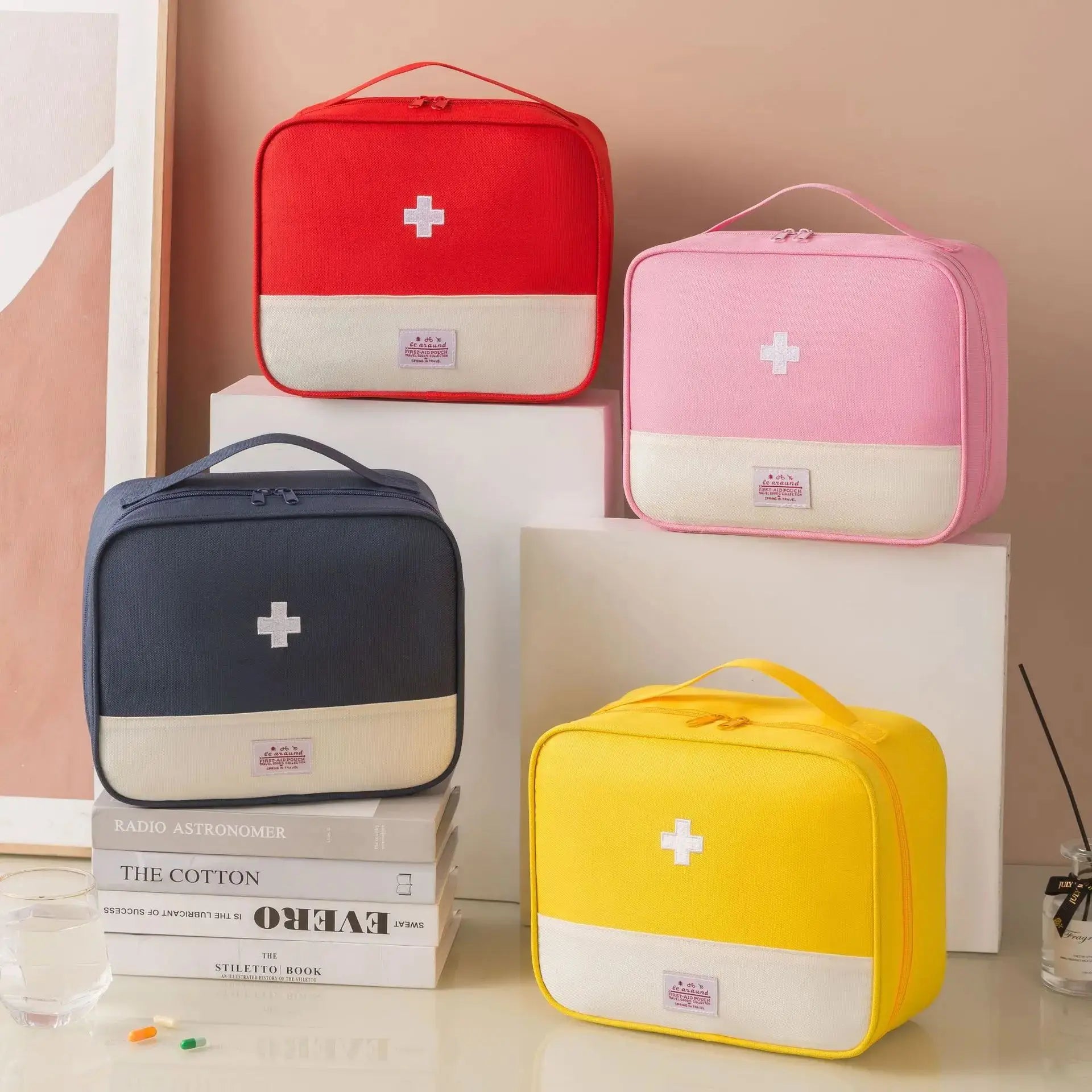Large Capacity Portable Medicine Storage Bag by Eco Nest Kitchen