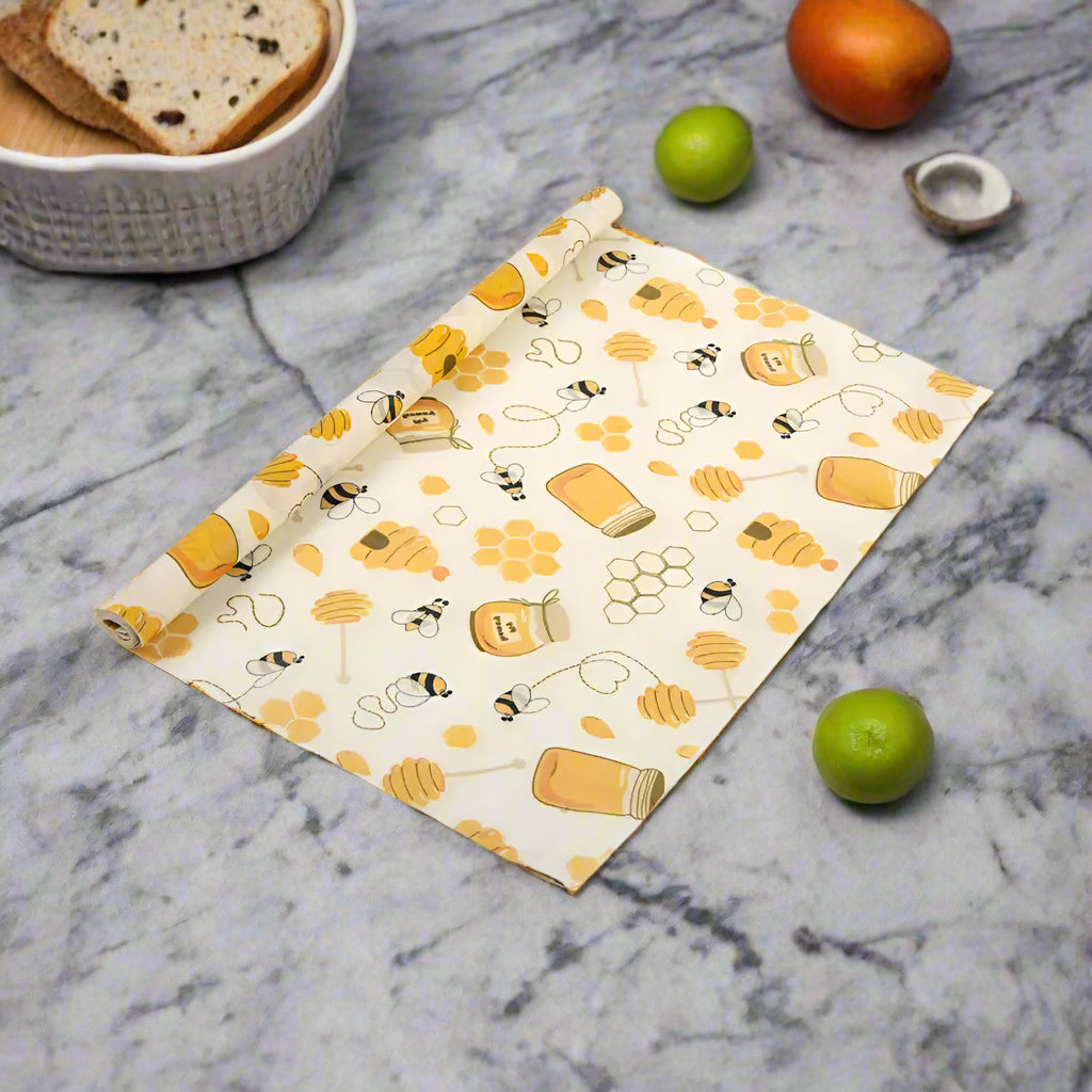 EcoNest Kitchen Eco-Friendly Beeswax Wraps for Food Storage