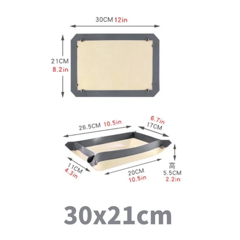 EcoNest Kitchen Silicone Baking and Kneading Mat for Dough