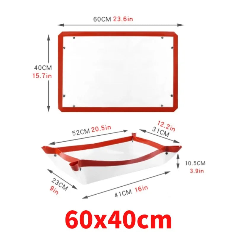 EcoNest Kitchen Silicone Baking and Kneading Mat for Dough