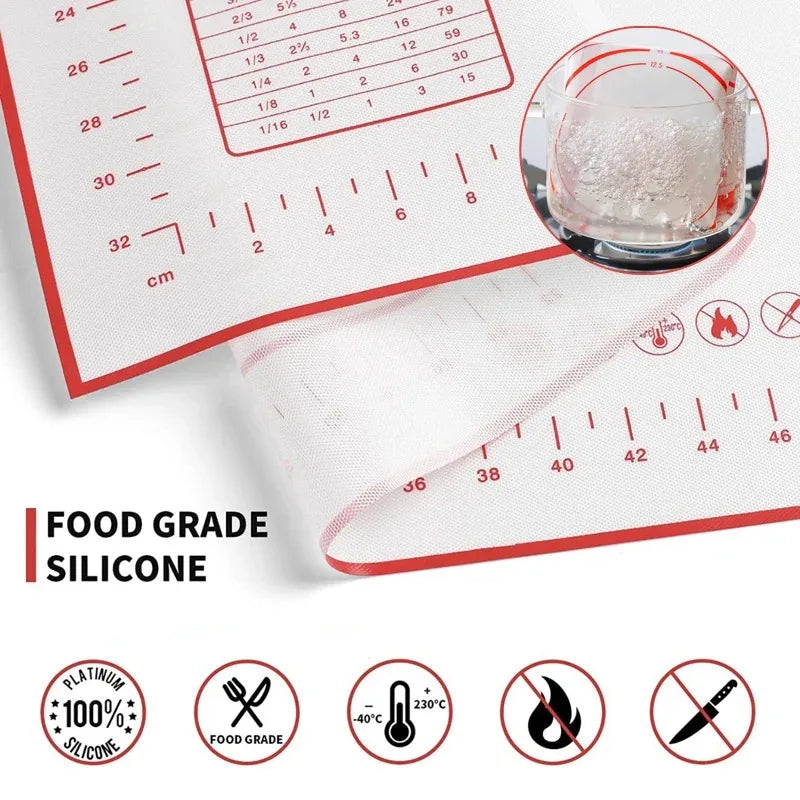 EcoNest Kitchen Silicone Baking and Kneading Mat for Dough