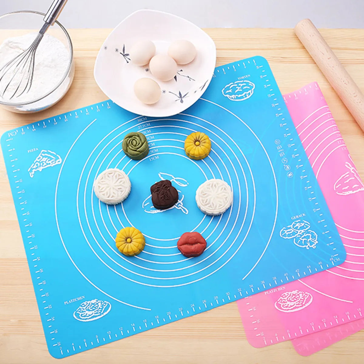 EcoNest Kitchen silicone baking mat for kneading dough and baking