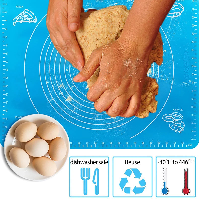 EcoNest Kitchen silicone baking mat for kneading dough and baking