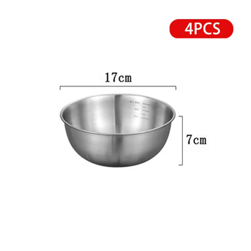 EcoNest Kitchen Stainless Steel Multipurpose Bowls Set