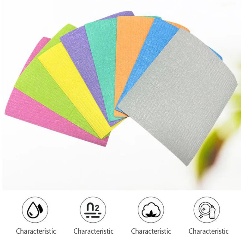 EcoNest Kitchen reusable magic cleaning dishcloth set