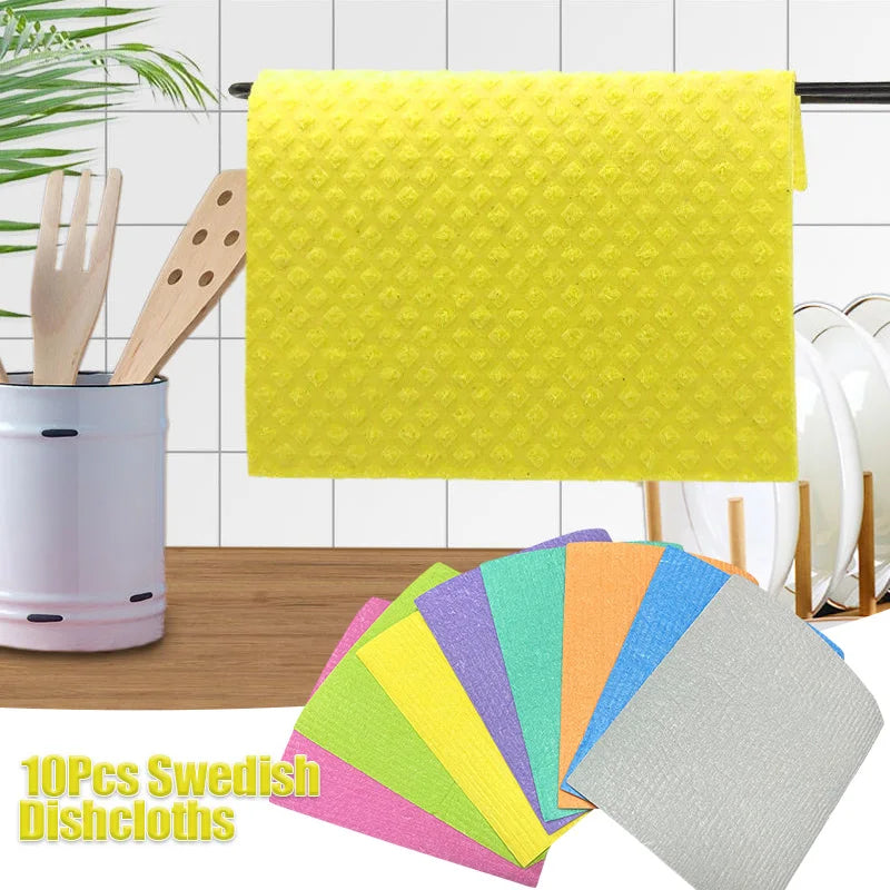 EcoNest Kitchen reusable magic cleaning dishcloth set