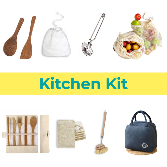 Kiwi Eco Box Zero-Waste Kitchen Kit with Sustainable Essentials