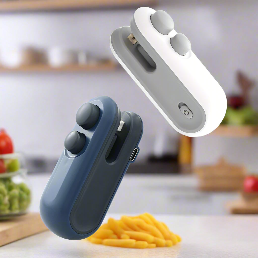 Mini USB rechargeable handheld heat sealer sealing chip bag