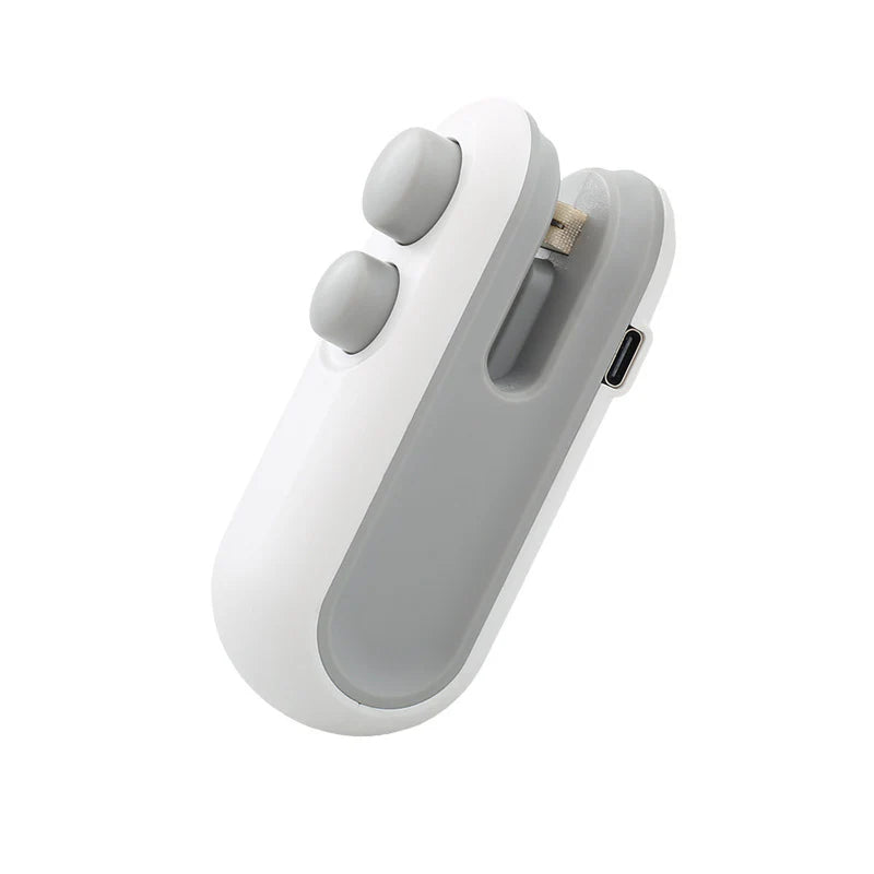 Mini USB rechargeable handheld heat sealer sealing chip bag