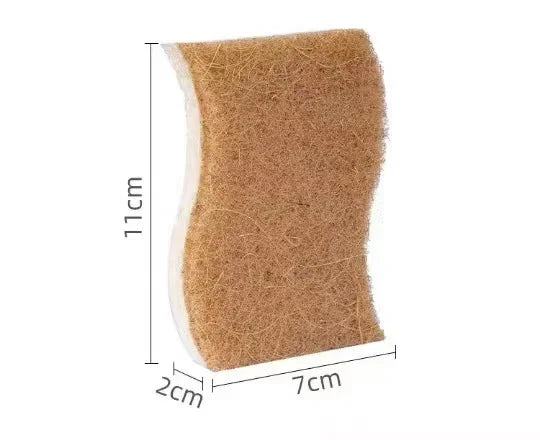 EcoNest Kitchen S-Style Sisal Wood Pulp Cotton Sponge